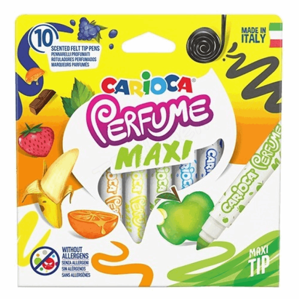 CARIOCA ΣΧΟΛΙΚΟΣ ΜΑΡΚΑΔΟΡΟΣ PERFUME MAXI 42989 10τμχ 133012989