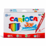 CARIOCA ΣΧΟΛΙΚΟΣ ΜΑΡΚΑΔΟΡΟΣ JOY FINE 2,6mm SUPER WASHABLE 24τμχ 60-7