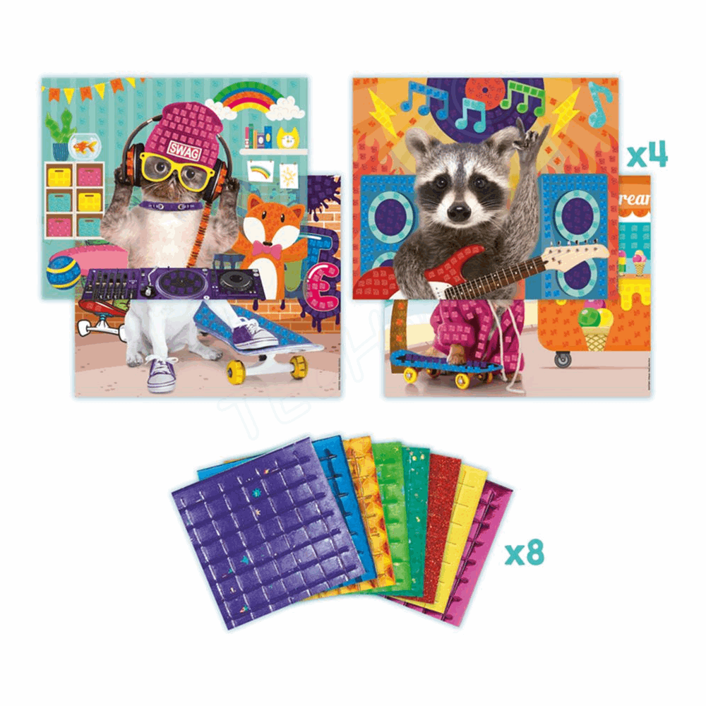 MAPED CREATIVE PHOTO MOSAICS - ΖΩΑΚΙΑ COOL 5+