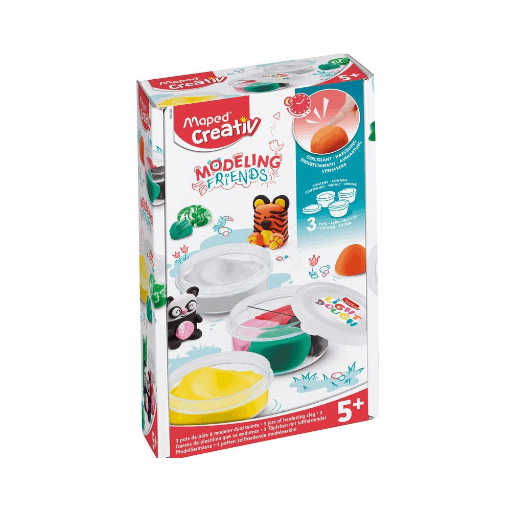 MAPED CREATIVE ΜΟΝΤΕΛΙΣΜΟΣ - 3 POTS REFILL 5+