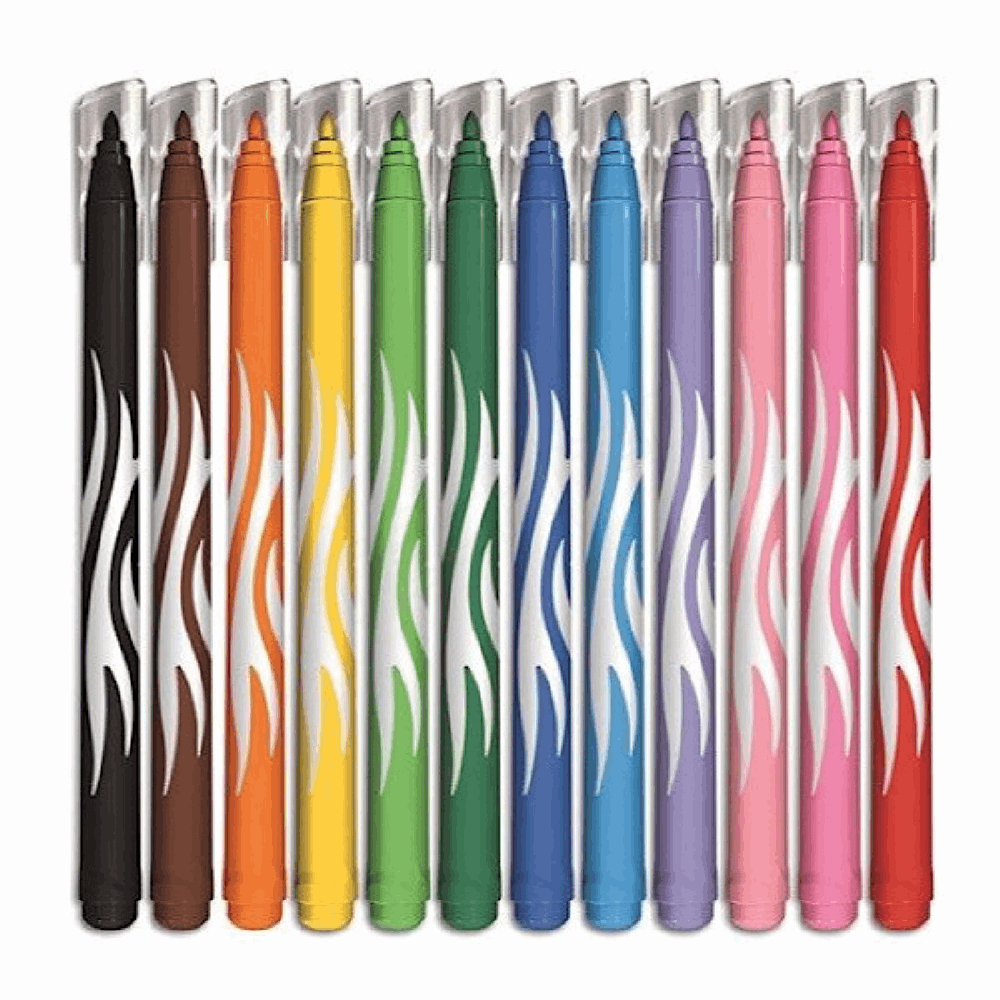 MAPED ΣΧΟΛΙΚΟΣ ΜΑΡΚΑΔΟΡΟΣ COLOR PEPS JUNGLE WASHABLE12τμχ 845420