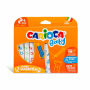 CARIOCA BABY ΜΑΡΚΑΔΟΡΟΣ ΖΩΓΡΑΦΙΚΗΣ JUMBO 42814 SUPER WASHABLE 12τμχ ΓΙΑ ΗΛΙΚΙΕΣ 2+ 133012501