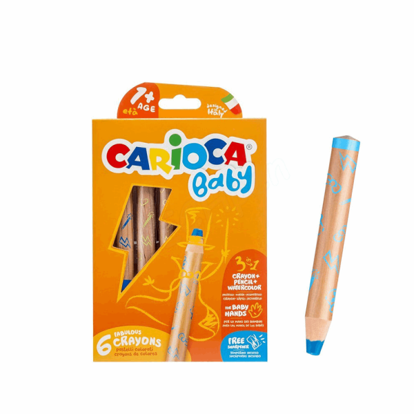 CARIOCA ΣΕΤ ΞΥΛΟΜΠΟΓΙΕΣ BABY 42817 6τμχ ΓΙΑ ΗΛΙΚΙΕΣ 1+ 133428170