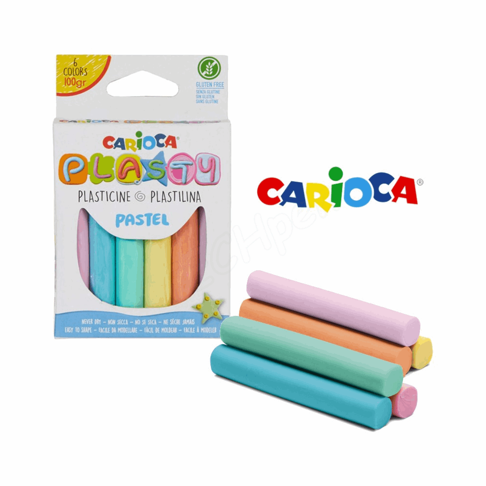 CARIOCA ΠΛΑΣΤΕΛΙΝΗ ΠΑΣΤΕΛ 6xρ. 100gr 3+ 133421740