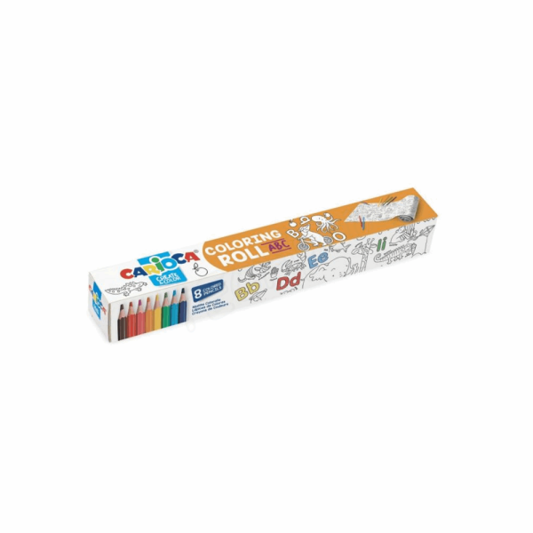 CARIOCA ΣΕΤ ΖΩΓΡΑΦΙΚΗΣ COLORING ROLL ABC