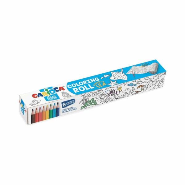 CARIOCA ΣΕΤ ΖΩΓΡΑΦΙΚΗΣ COLORING ROLL UNDER THE SEA