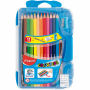 MAPED ΣΧΟΛΙΚΕΣ ΞΥΛΟΜΠΟΓΙΕΣ COLOR PEPS ΣΕΤ 12τμχ ΜΕ ΞΥΣΤΡΑ ΓΟΜΑ ΚΑΙ ΜΟΛΥΒΙ  ΣΕ ΠΛΑΣΤΙΚΗ ΘΗΚΗ 832032