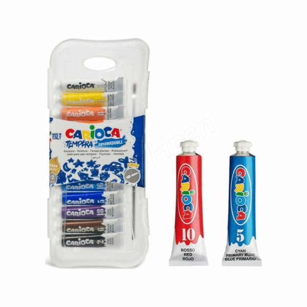 CARIOCA ΤΕΜΠΕΡΑ 12τεμ 7,5ml
