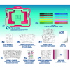 MAPED CREATIVE ΦΩΤΕΙΝΟΣ ΠΙΝΑΚΑΣ ΓΟΡΓΟΝΕΣ 904101