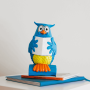 ATELIER PIERRE Daily Fable Owl Money box | 10,2 x 9,9 x 19 cm ATP-FK-118