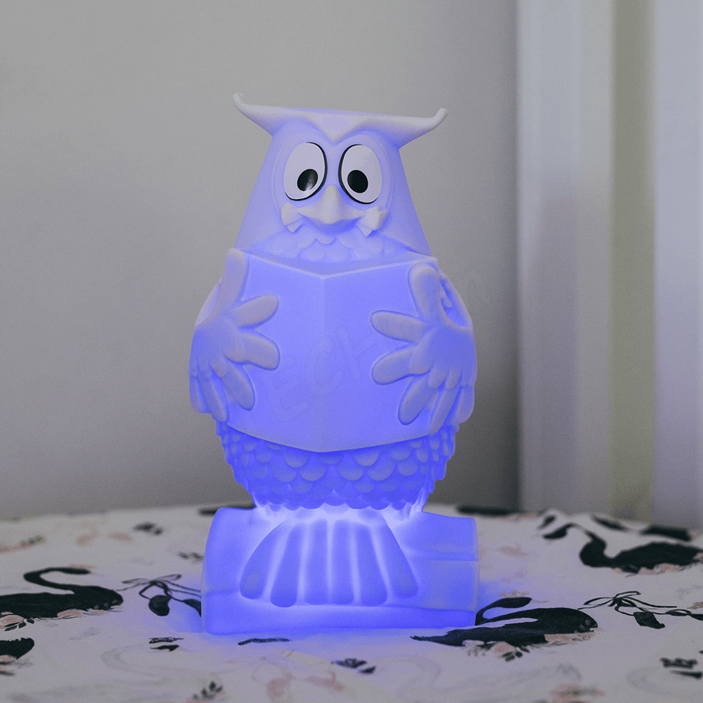 ATELIER PIERRE Daily Fable Owl Night light USB recharge WHITE | 11,8 x 11,7 x 22 cm ATP-FK-830