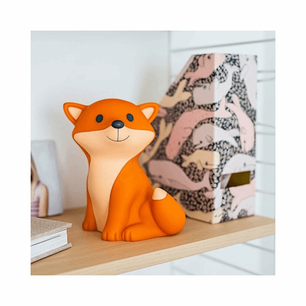 ATELIER PIERRE CESAR FOX LIGHT LED ORANGE USB recharge | H 20 x 18 x 15 cm ATP-VO-632
