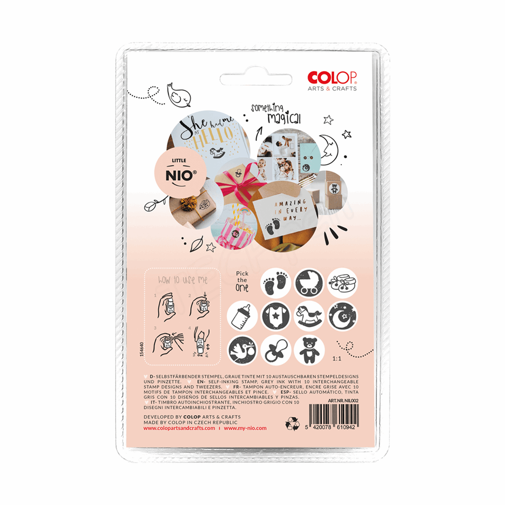 COLOP Little NIO stamp - Baby COL-NIL002
