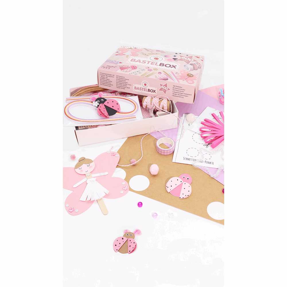 BELLTRADE Craft box set, 600 pieces, 
