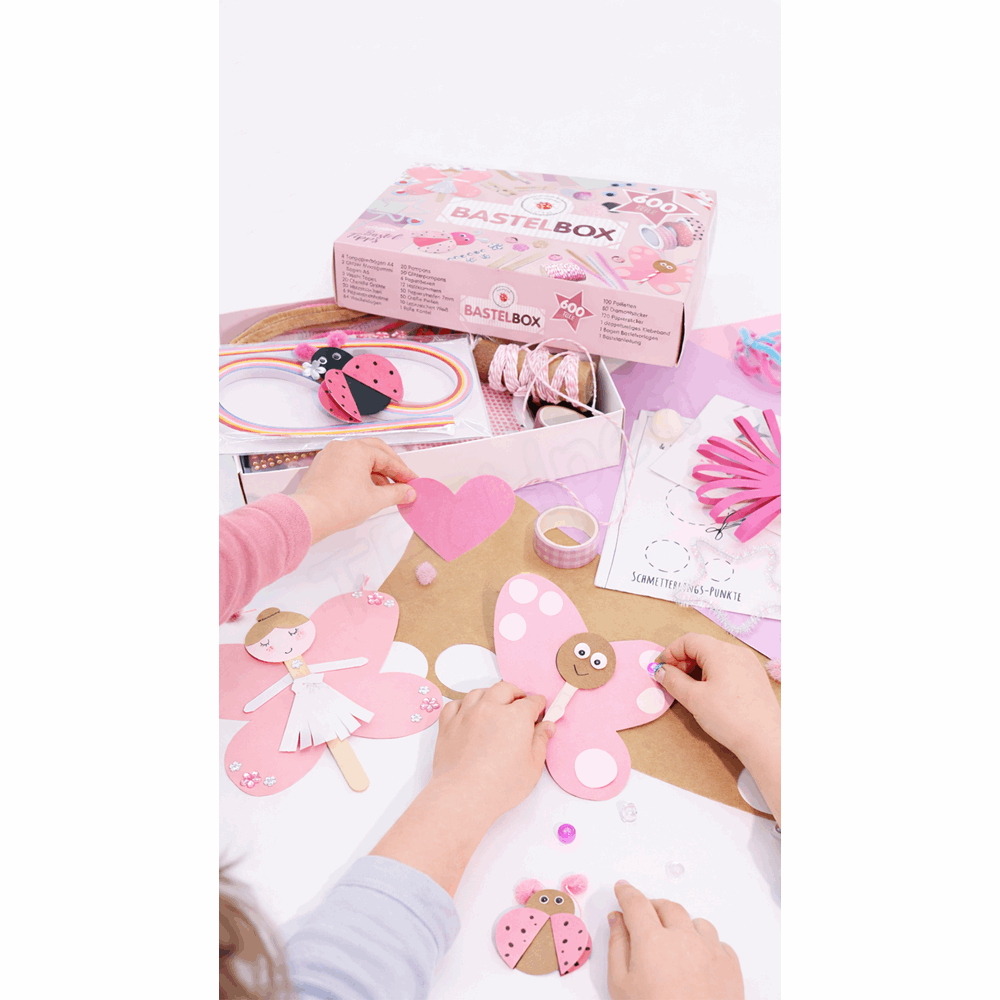 BELLTRADE Craft box set, 600 pieces, 
