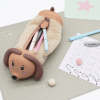 BELLTRADE Pencil case Fritzi the Dachshund Curly fell BEL-26503
