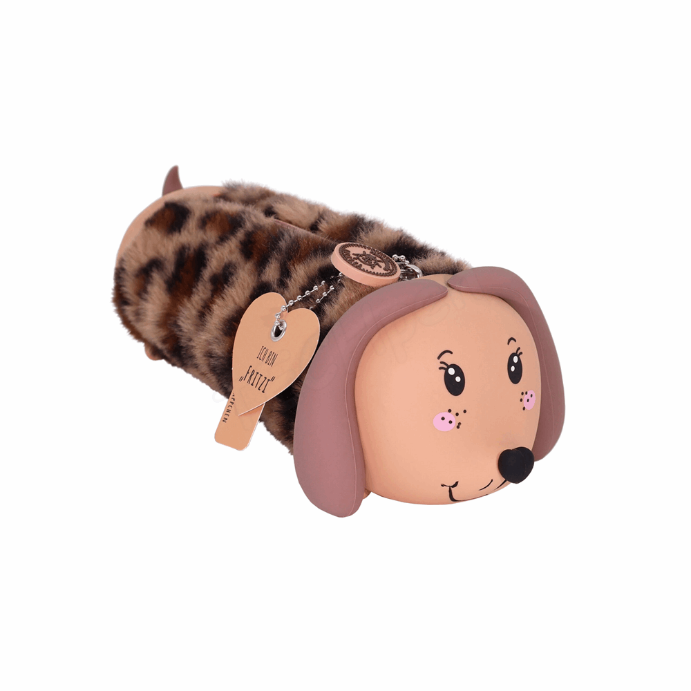 BELLTRADE Pencil case Fritzi the Dachshund Leo fell BEL-26501