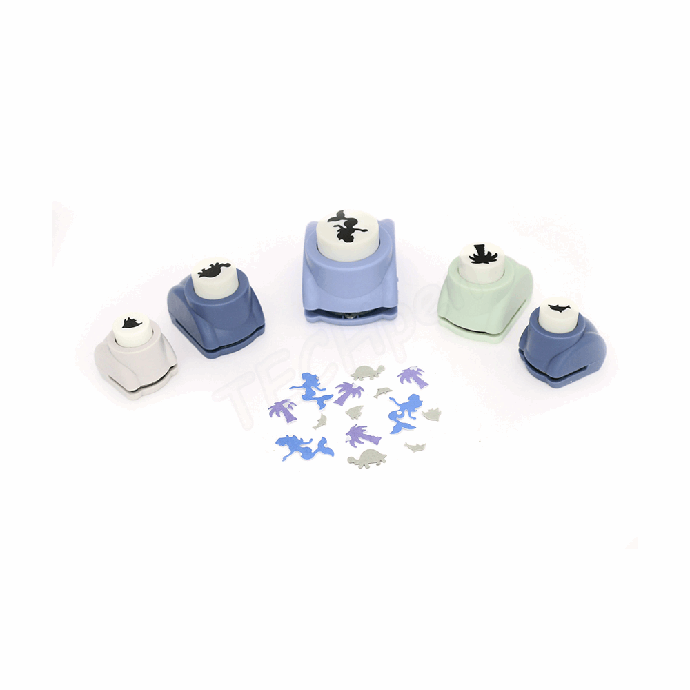 BELLTRADE Motif punch set in case: 5 punches “Underwater” BEL-25201