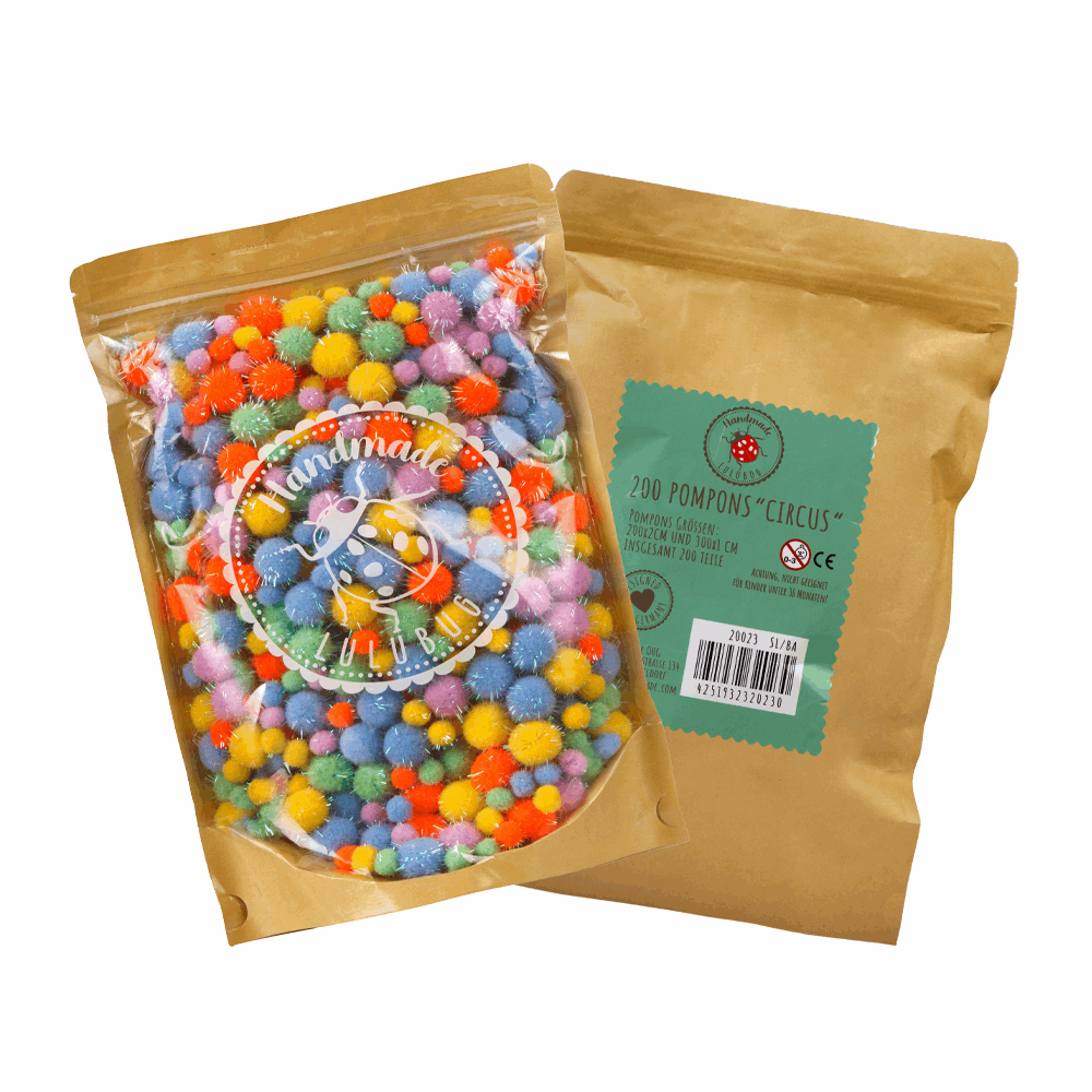 BELLTRADE Pom-pon set 500 