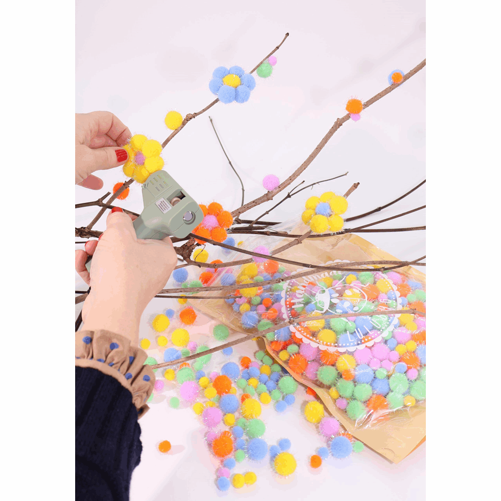 BELLTRADE Pom-pon set 500 