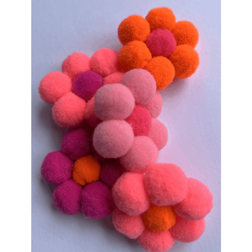 BELLTRADE Pom-pom set, 500 pcs, 