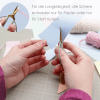 BELLTRADE Craft scissors, retro look, small, sage, 8.5 cm BEL-15304