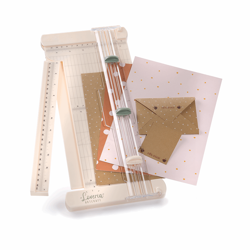 BELLTRADE Paper trimmer with 2 blades & 1 scoring tool BEL-15015