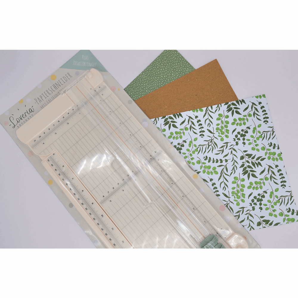 BELLTRADE Paper trimmer with 2 blades & 1 scoring tool BEL-15015