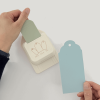 BELLTRADE Label punch / gift tag punch 
