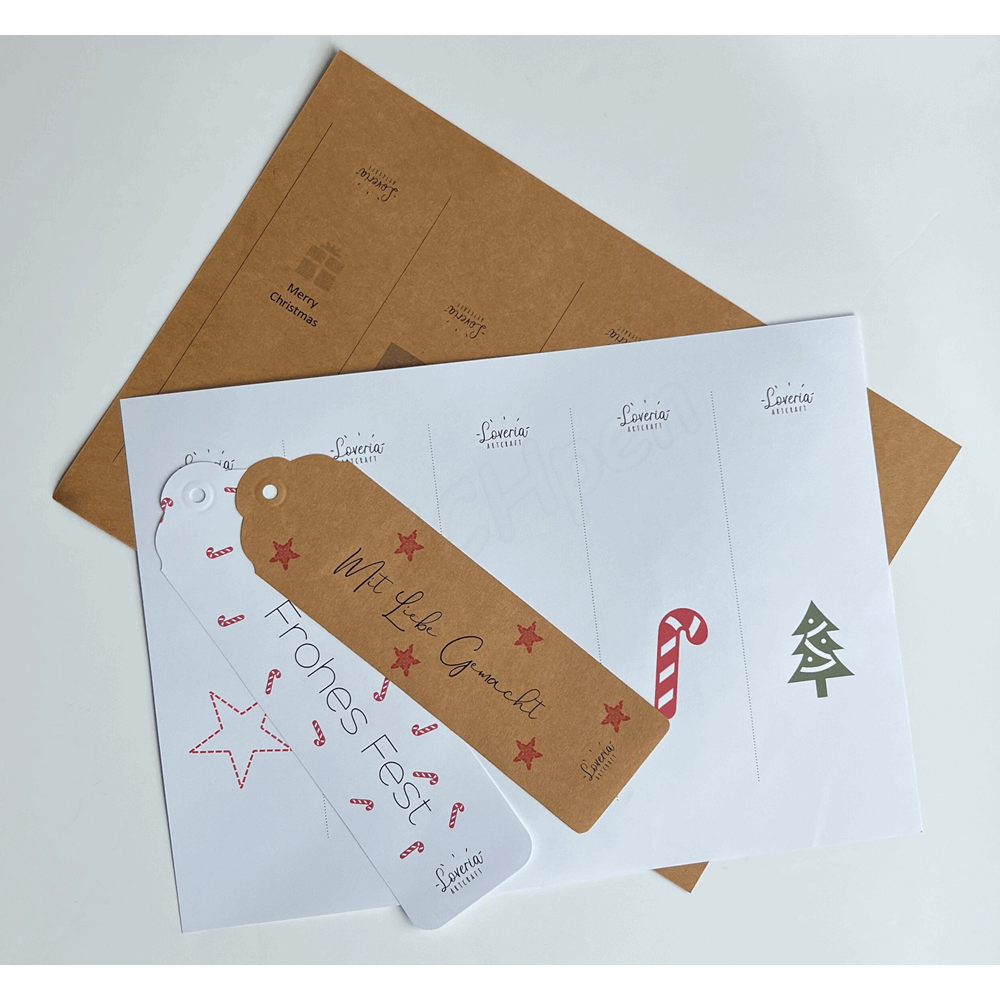 BELLTRADE Label punch / gift tag punch 