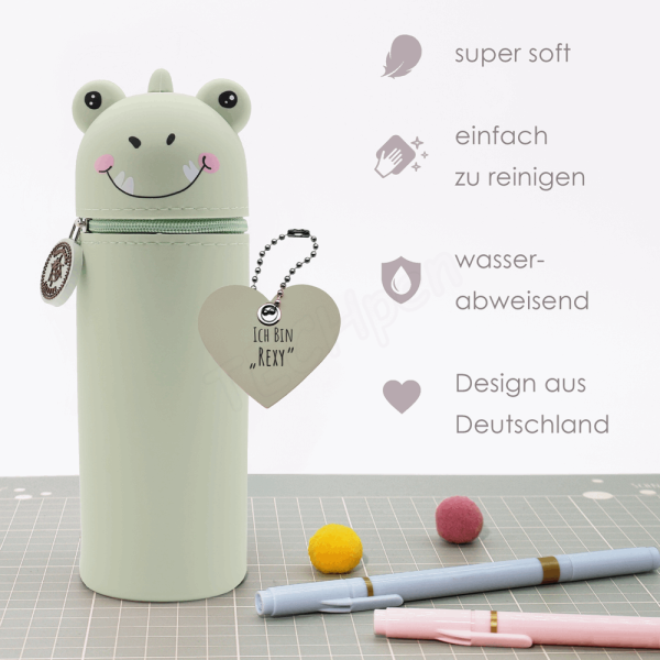 BELLTRADE Silicone Pencil Case Dino Rexy BEL-25611
