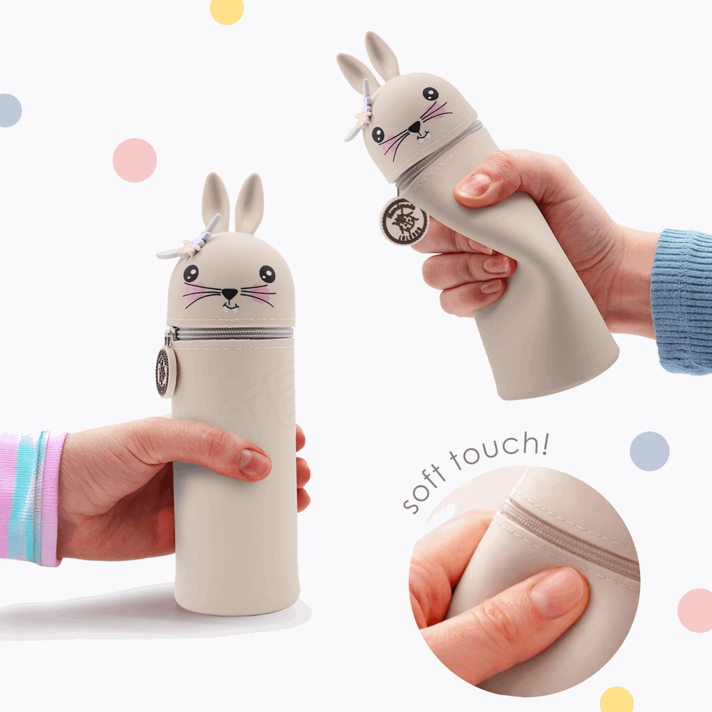 BELLTRADE Silicone Pencil Case Rabbit Hoppy BEL-25613