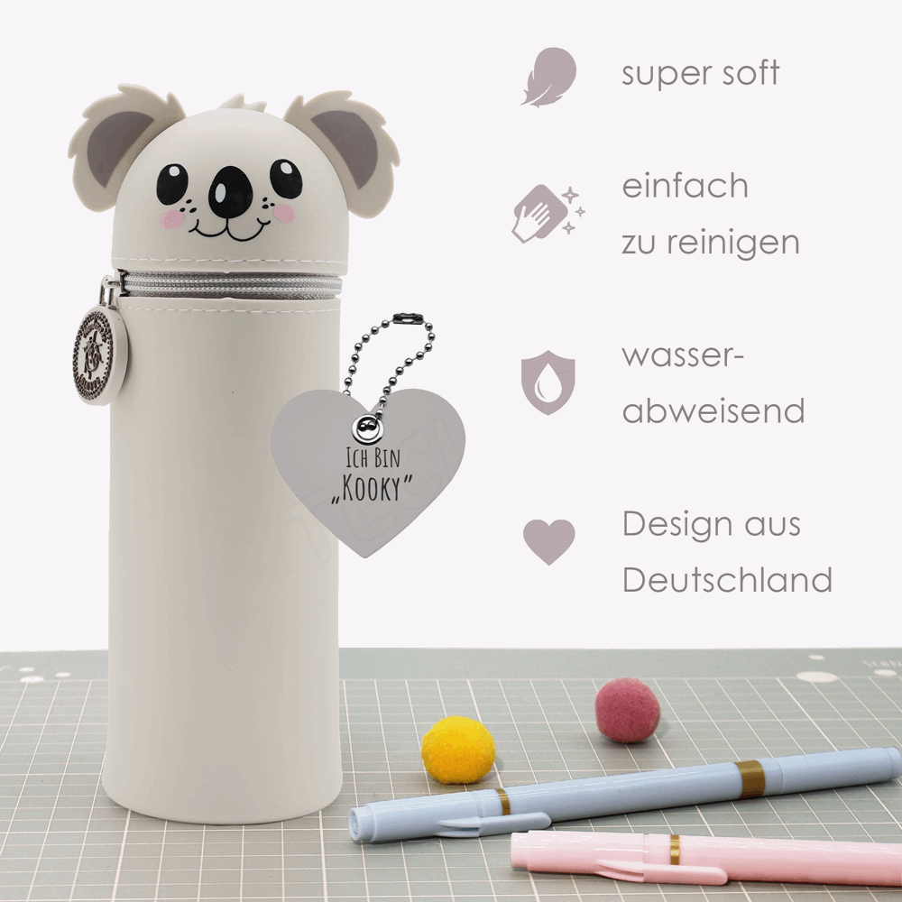 BELLTRADE Silicone Pencil Case Koala Kooky BEL-25614