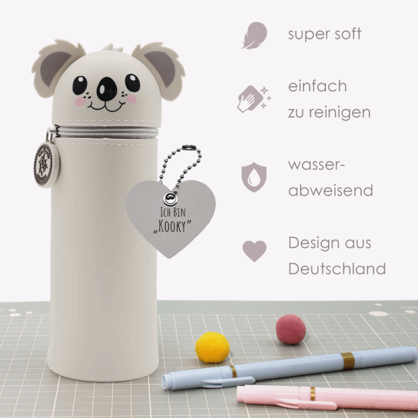 BELLTRADE Silicone Pencil Case Koala Kooky BEL-25614