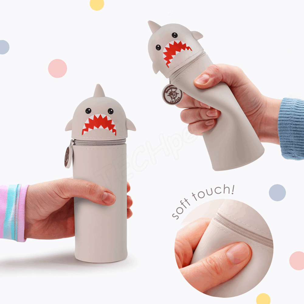 BELLTRADE Silicone Pencil Case Shark Hektor BEL-25300