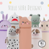 BELLTRADE Silicone Pencil Case Cat Miezy BEL-25301