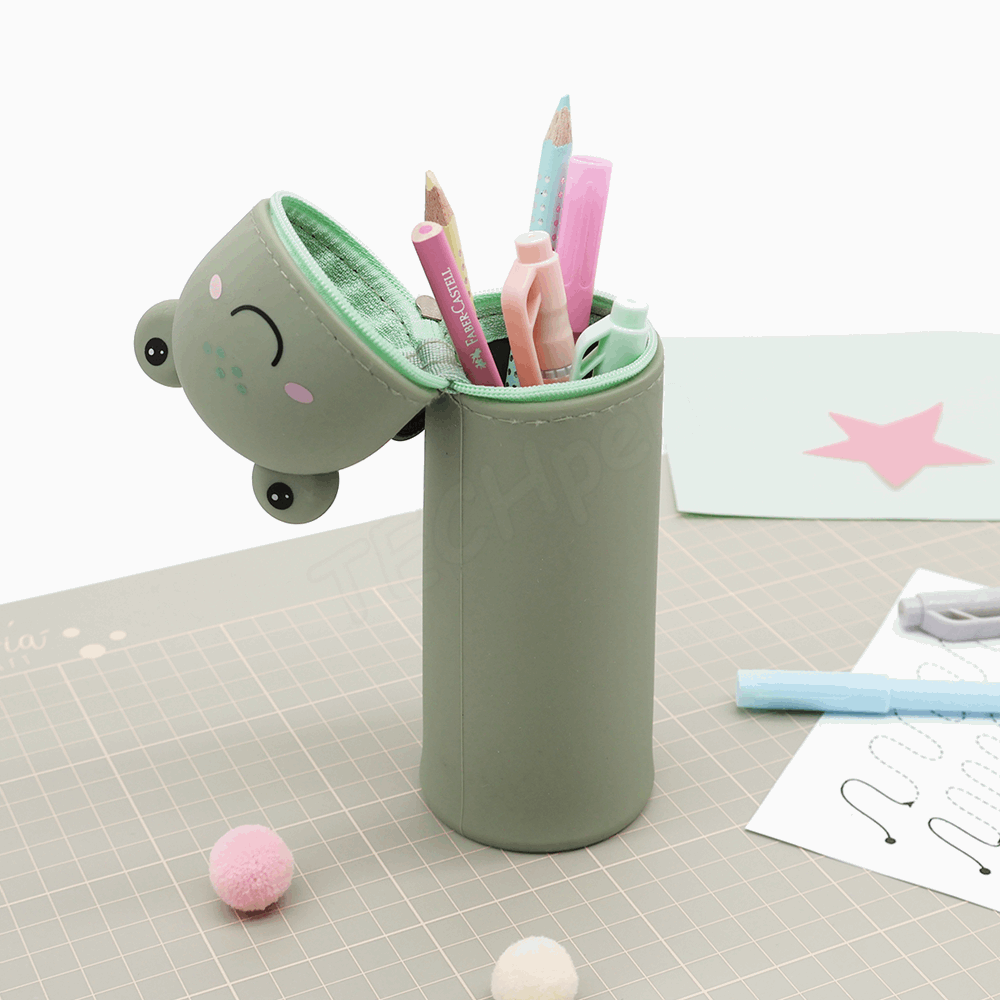 BELLTRADE Silicone Pencil Case Frog Franky BEL-25302