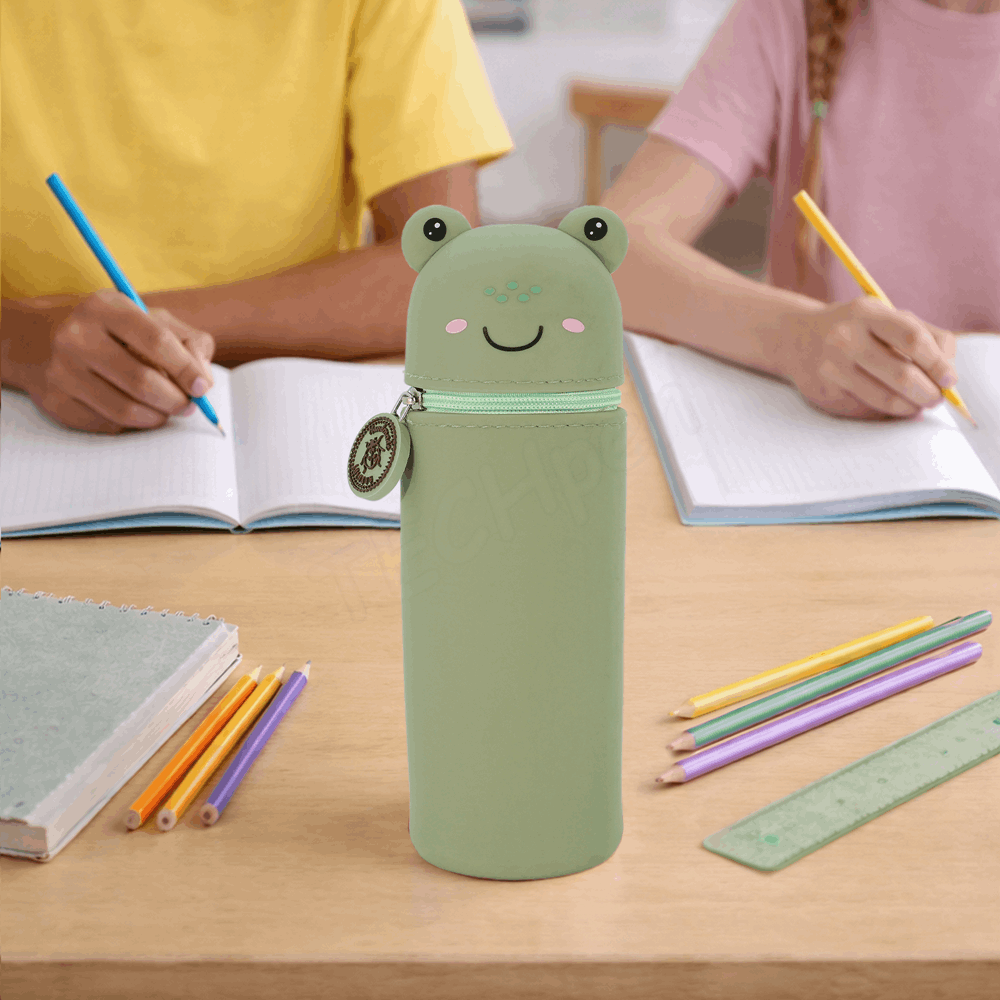 BELLTRADE Silicone Pencil Case Frog Franky BEL-25302