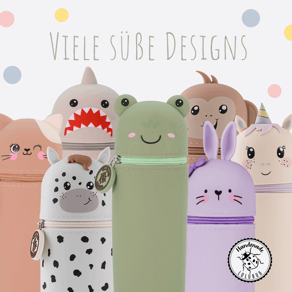 BELLTRADE Silicone Pencil Case Frog Franky BEL-25302