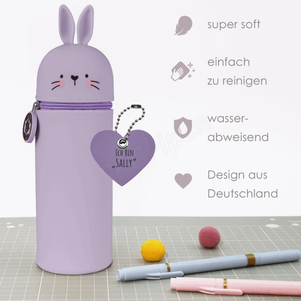 BELLTRADE Silicone Pencil Case Rabbit Sally BEL-25304