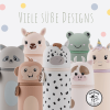 BELLTRADE Silicone Pencil Case Dapple Gray Horse Flecky BEL-24211