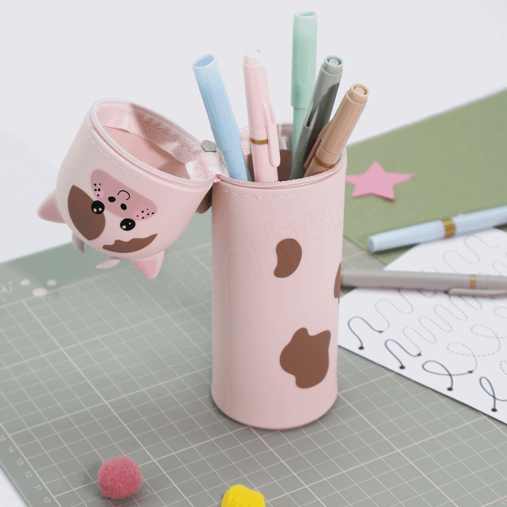 BELLTRADE Silicone Pencil Case Cow Howy BEL-24213