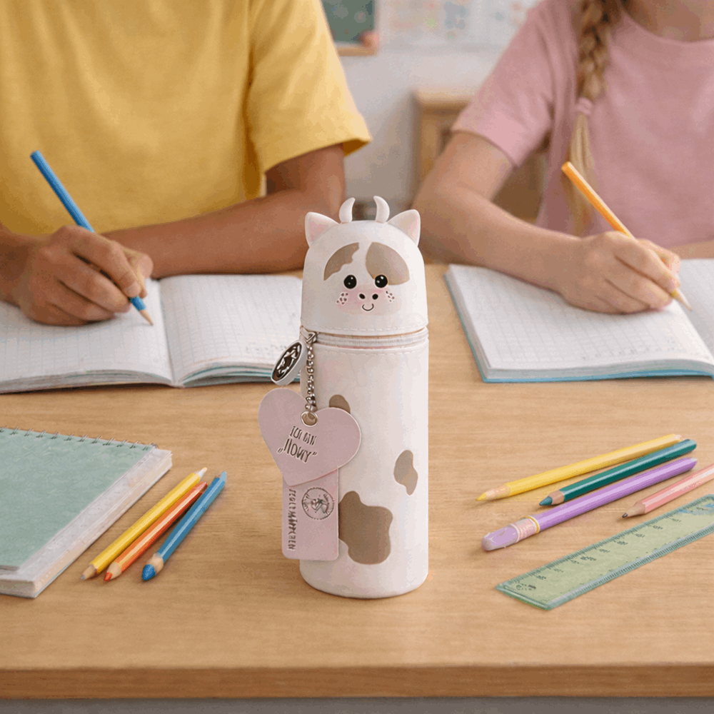 BELLTRADE Silicone Pencil Case Cow Howy BEL-24213