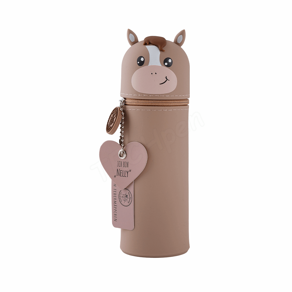 BELLTRADE Silicone Pencil Case Horse Nelly BEL-24113