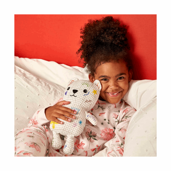 EATSLEEPDOODLE Artie Bear colour-in & doodle DBEAR 204001