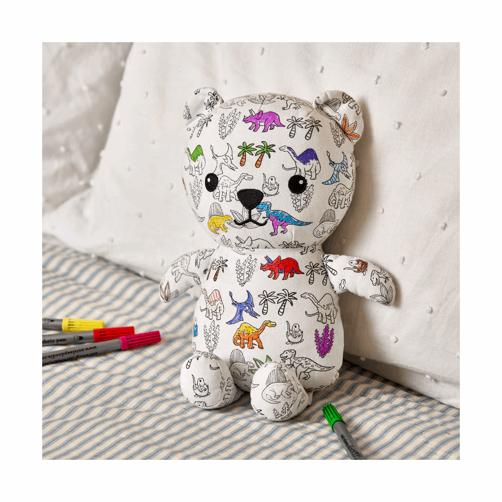 EATSLEEPDOODLE Artie Bear dinosaur DINBEAR 204002