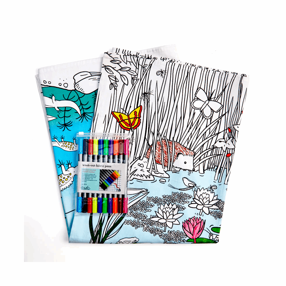 EATSLEEPDOODLE Tablecloth pond life PONDTS 206003