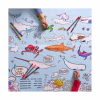 EATSLEEPDOODLE Tablecloth under the sea SEATS 206004