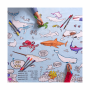 EATSLEEPDOODLE Tablecloth under the sea SEATS 206004