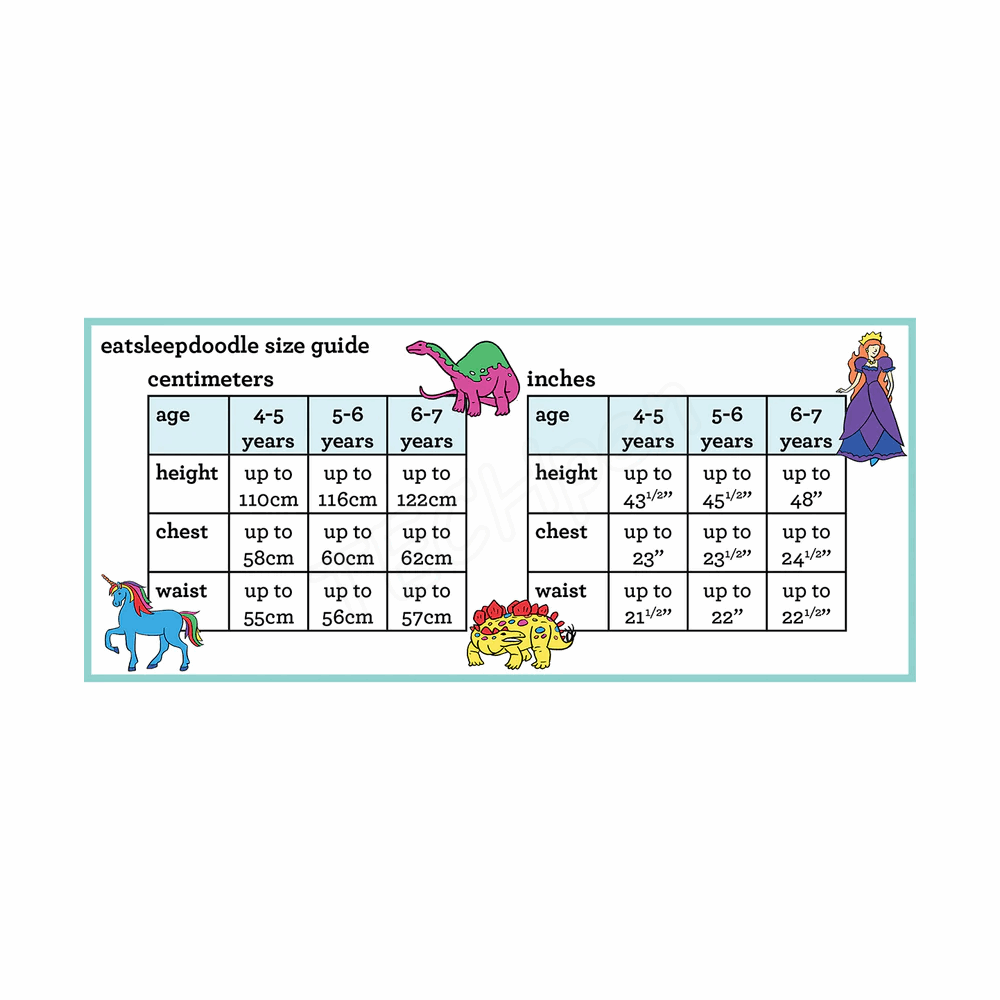 EATSLEEPDOODLE Pyjamas fairytales & legends (age 5-6) FTPJ5 208005